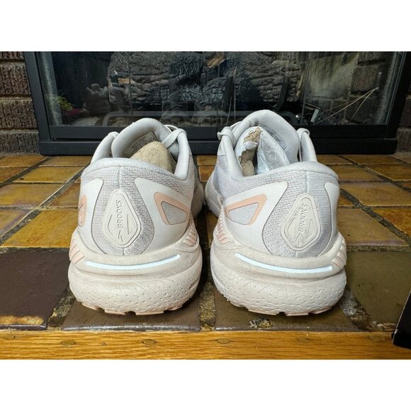 Women’s 10 Brooks Adrenaline GTS 23 Beige Peach Running Shoes 1203811B259 - Picture 6 of 10